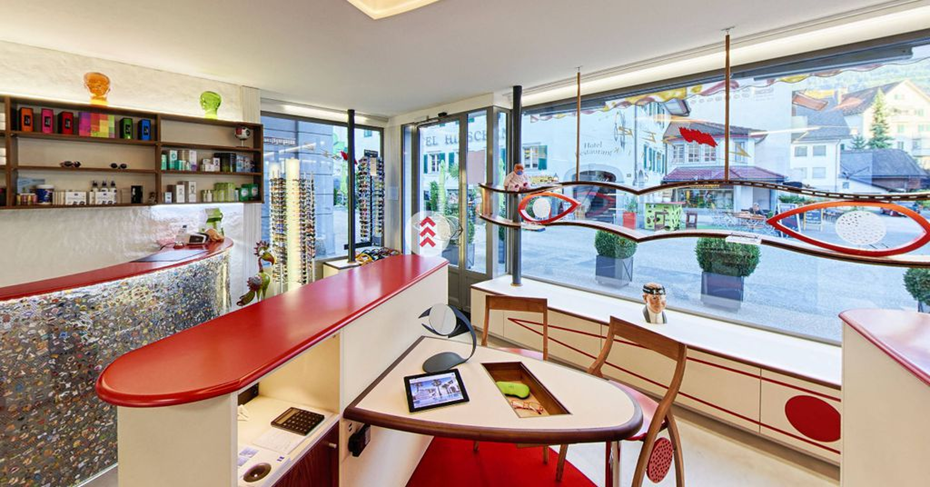 innenansicht Ladenlokal Looser Optik AG